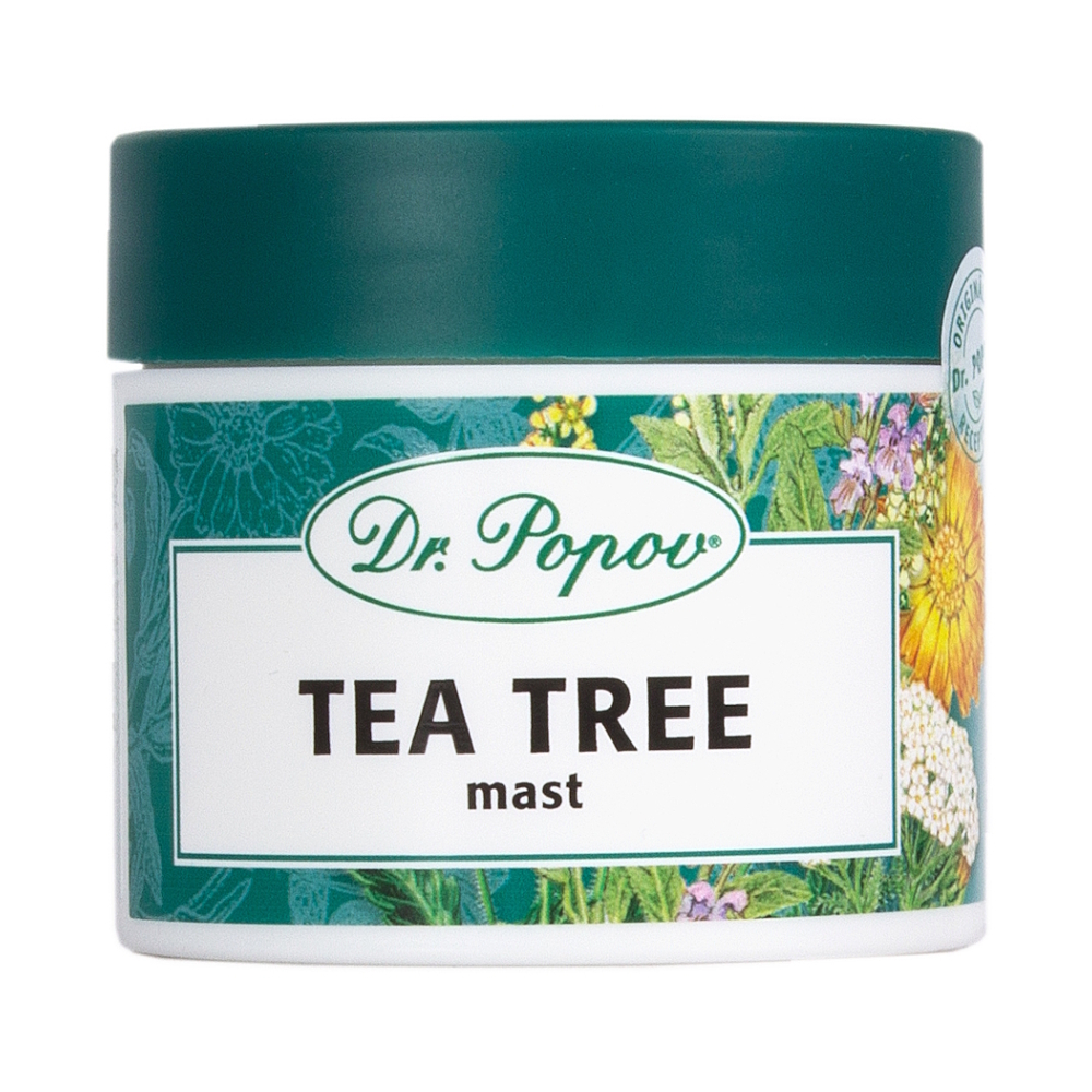 Dr.Popov Tea Tree mast 50ml koupíte na Lekarna.cz