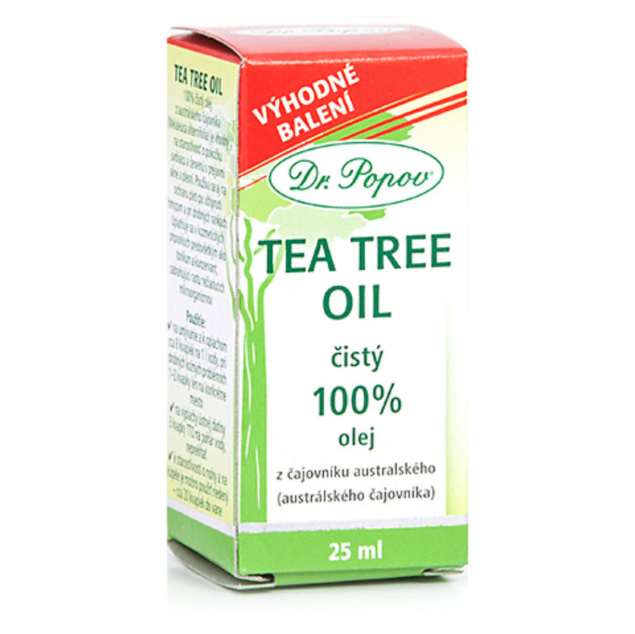 Levně DR. POPOV Tea tree oil 25 ml