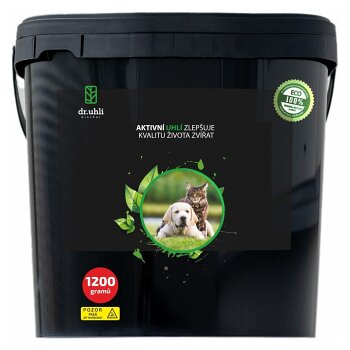 DR UHLI Aktivní uhlí pro zvířata 1200 g (Veterinární doplňky stravy na vitalitu)