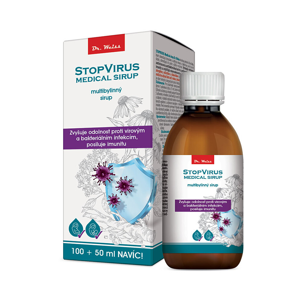 DR. WEISS Stopvirus medical sirup 100 + 50 ml