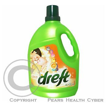 DREFT baby&sensitive 3L speciálně pro jemné prádlo (Prací gely)