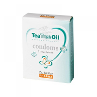 DR. MÜLLER Tea Tree Oil kondomy 3 kusy DR. MÜLLER Tea Tree Oil kondomy 3 kusy