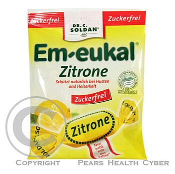 DR.SOLDAN Citron+vitamin C sáč. 75g (Vitamínové bonbony) - Vitamínové