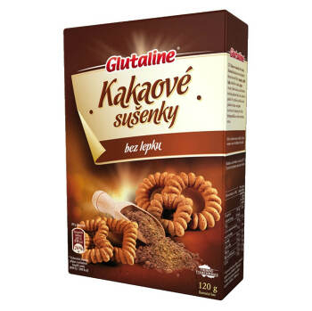 GLUTALINE Kakaové sušenky bez lepku 120 g