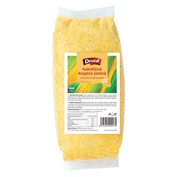 DRUID Kukuřičná krupice jemná 450 g (Bezlepkové kaše)