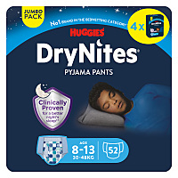 DRY NITES® Jumbo Natahovací kalhotky pro chlapce 8-13 let 52 kusů