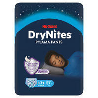 DRY NITES® Natahovací kalhotky pro chlapce 8-13 let 9 kusů