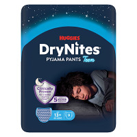 DRY NITES® Natahovací kalhotky pro chlapce od 13+ let 9 kusů