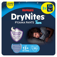 DRY NITES® Jumbo Natahovací kalhotky pro chlapce od 13+ let 33 kusů