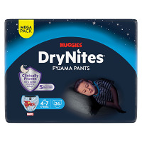 DRY NITES Mega Natahovací kalhotky chlapecké 4-7 let 26 kusů