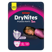 DRY NITES® Mega Natahovací kalhotky pro dívky od 13+ let 20 kusů