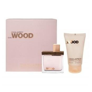 Dsquared2 Wood Parfémovaná voda 50ml Edp 50ml + 100ml tělové mléko  (Parfémované vody)