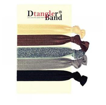 DTANGLER Band Set gumiček do vlasů Dark