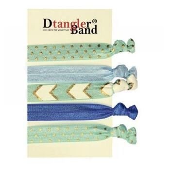 DTANGLER Band Set gumiček do vlasů Blue