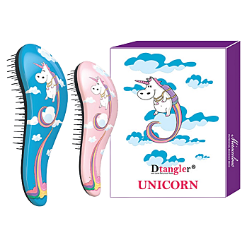 DTANGLER Dárková sada Unicorn (Hřebeny a doplňky do vlasů)