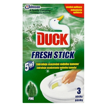 DUCK Fresh Stick Lesní gelová páska do WC mísy 3 x 9 g