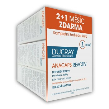 DUCRAY Anacaps Reactiv 30 tobolek (2+1 ZDARMA)