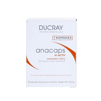 DUCRAY Anacaps tri - activ 30 kapslí