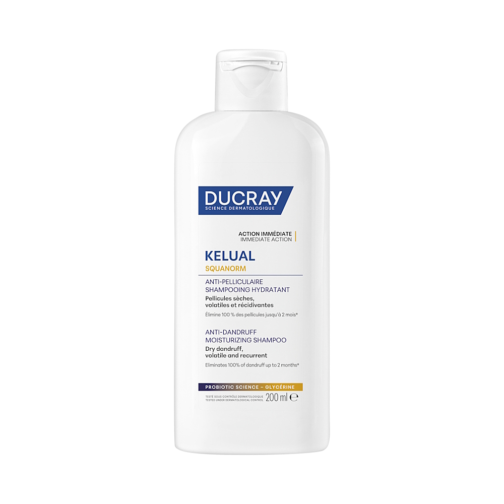 Ducray Kelual Squanorm Šampon hydratační na suché lupy 200 ml koupíte na Lekarna.cz