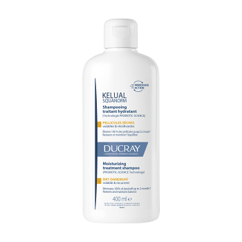 DUCRAY Kelual Squanorm Šampon hydratační suché lupy 400 ml (Dermokosmetika šampóny na vlasy)