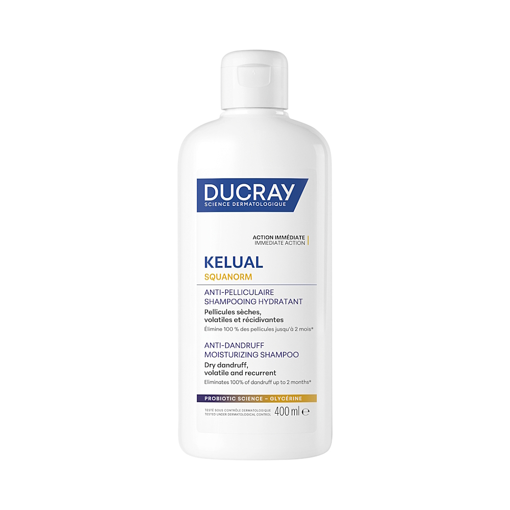 Ducray Kelual Squanorm Šampon hydratační na suché lupy 400 ml koupíte na Lekarna.cz