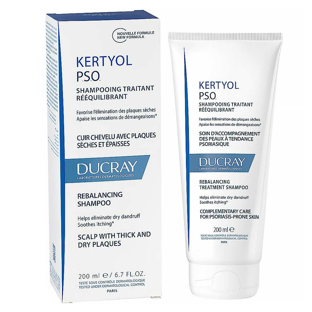E-shop DUCRAY Kertyol P.S.O. Pečující šampon navracející rovnováhu vlasové pokožce při psoriáze 200 ml