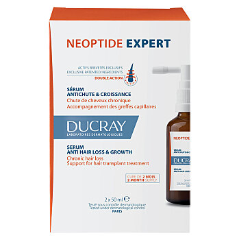 DUCRAY Neoptide Expert Sérum proti vypadávání vlasů & růst 2 x 50 ml (Dermokosmetika vlasová tonika a séra)