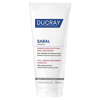 DUCRAY Sabal Argeal Šampon absorbující maz 200 ml (Dermokosmetika šampóny na vlasy)