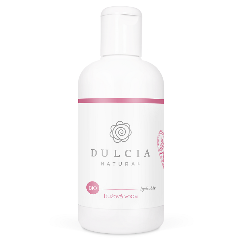 Levně DULCIA Natural Bio Růžová voda 250 ml