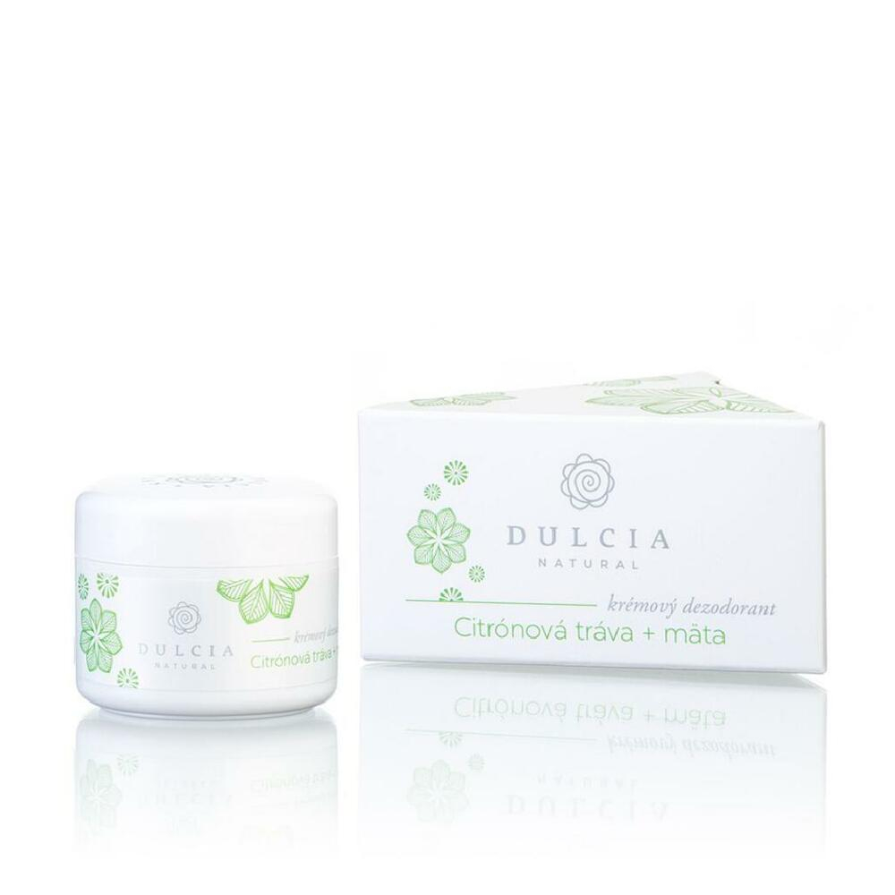 E-shop DULCIA Natural Krémový deodorant Citrónová tráva 30 g