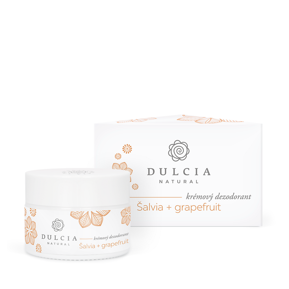 E-shop DULCIA Natural Krémový deodorant Šalvěj-grapefruit 30 g