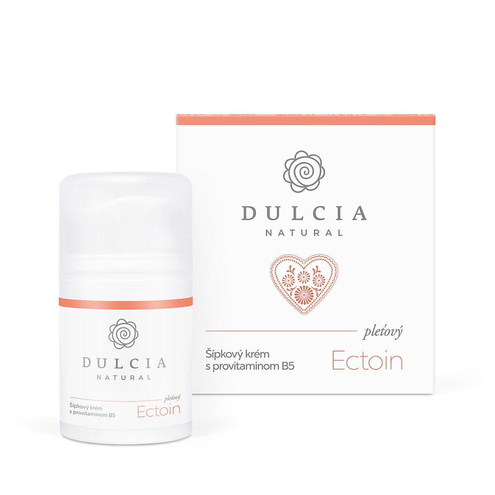 E-shop DULCIA Natural Pleťový krém Šípkový s ectoinem a B5 50 ml