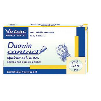 DUOWIN Contact Dog S (do 7,5 kg) 4 x 2 ml