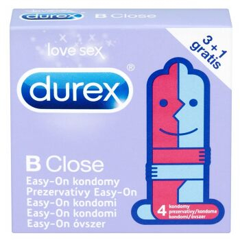 DUREX B Close Kondomy 4 kusy