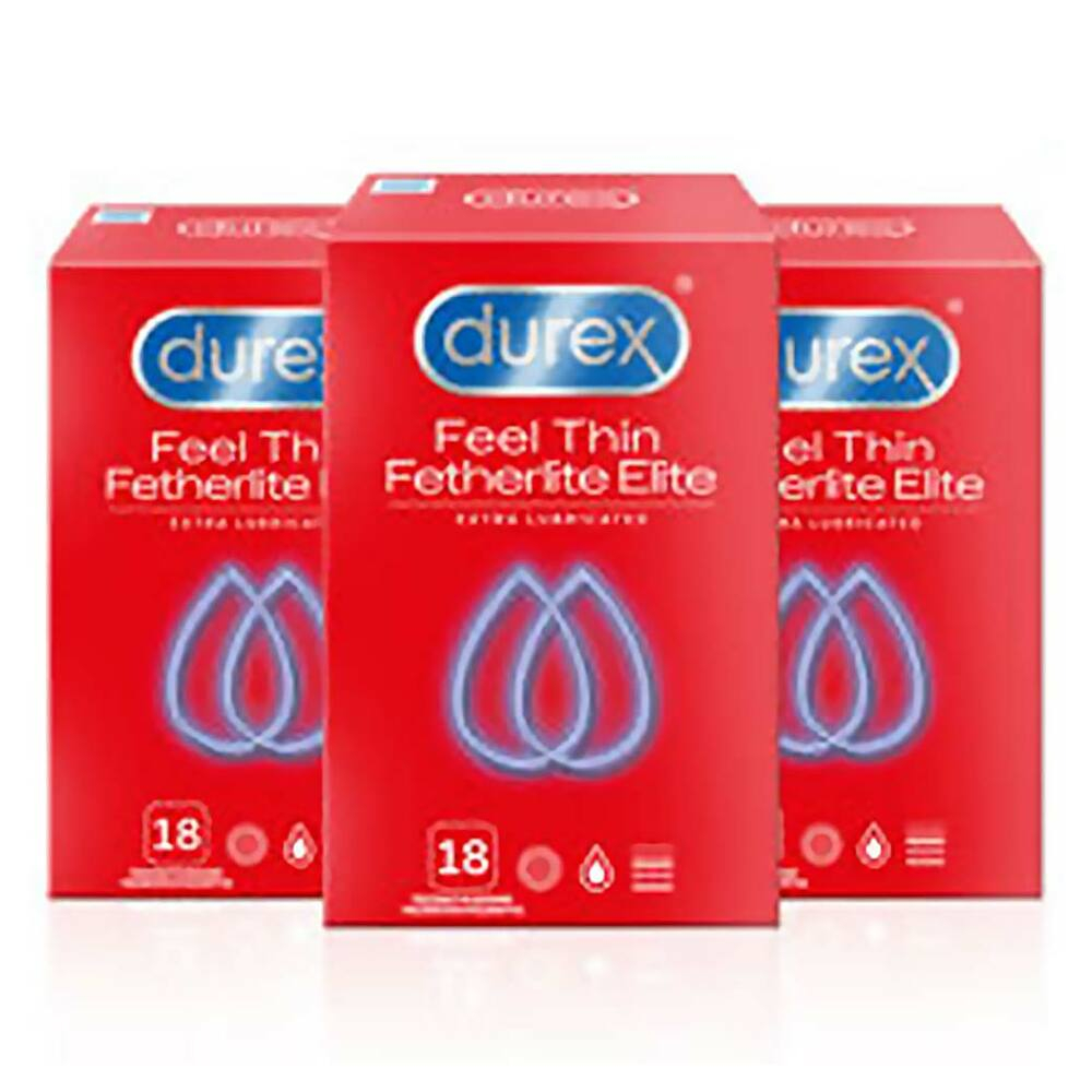 Levně DUREX Feel thin extra lubricated kondomy pack 54 ks