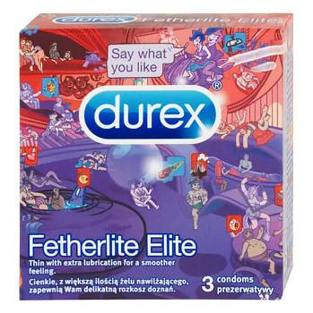 DUREX Fetherlite Elite Kondomy 3 ks (Emoji)