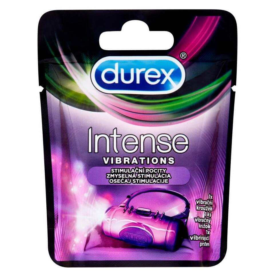 DUREX Intense Vibrations vibrační kroužek 1 kus - Lékárna.cz