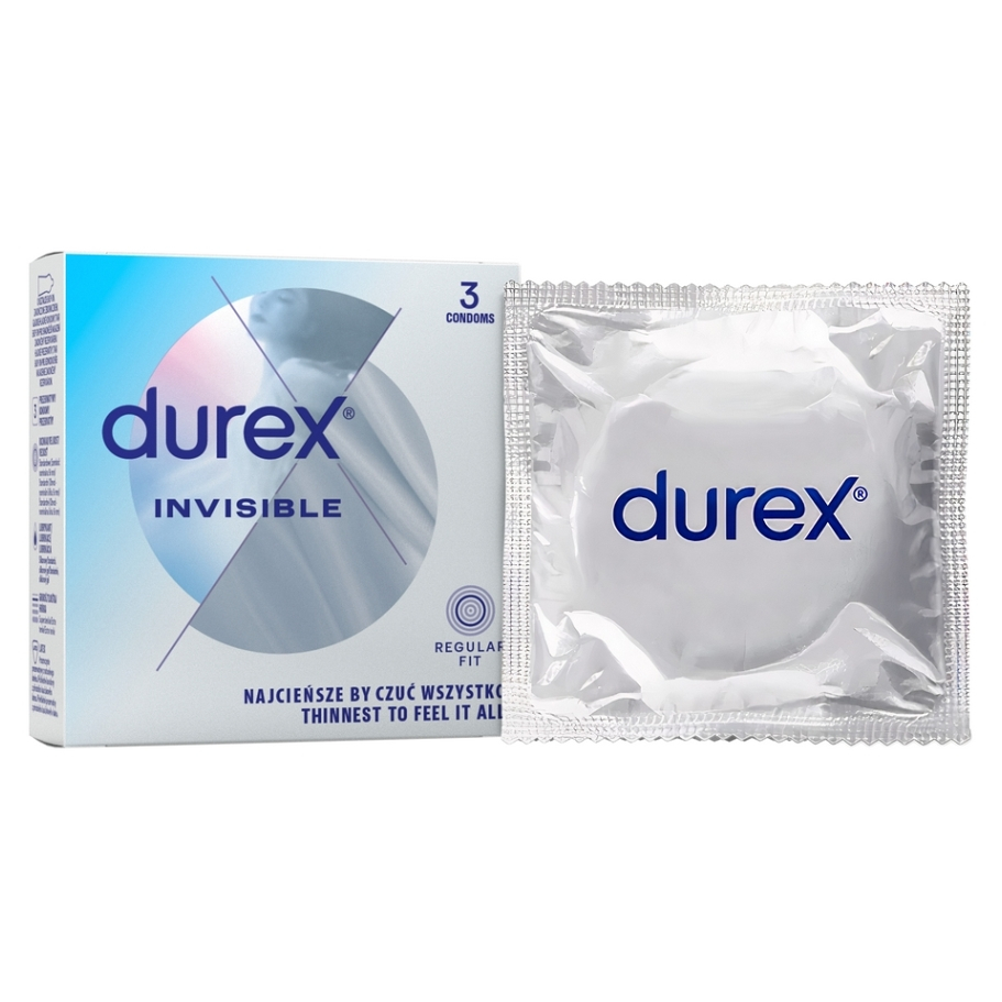 E-shop DUREX Invisible 3 kusy