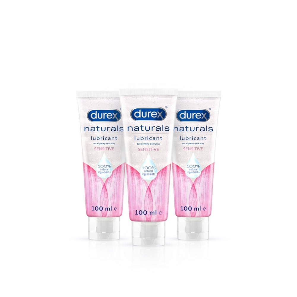E-shop DUREX Naturals Sensitive Intimní gel 300 ml 2+1
