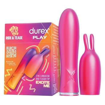 DUREX Play vibrátor 2v1 se stimulační špičkou