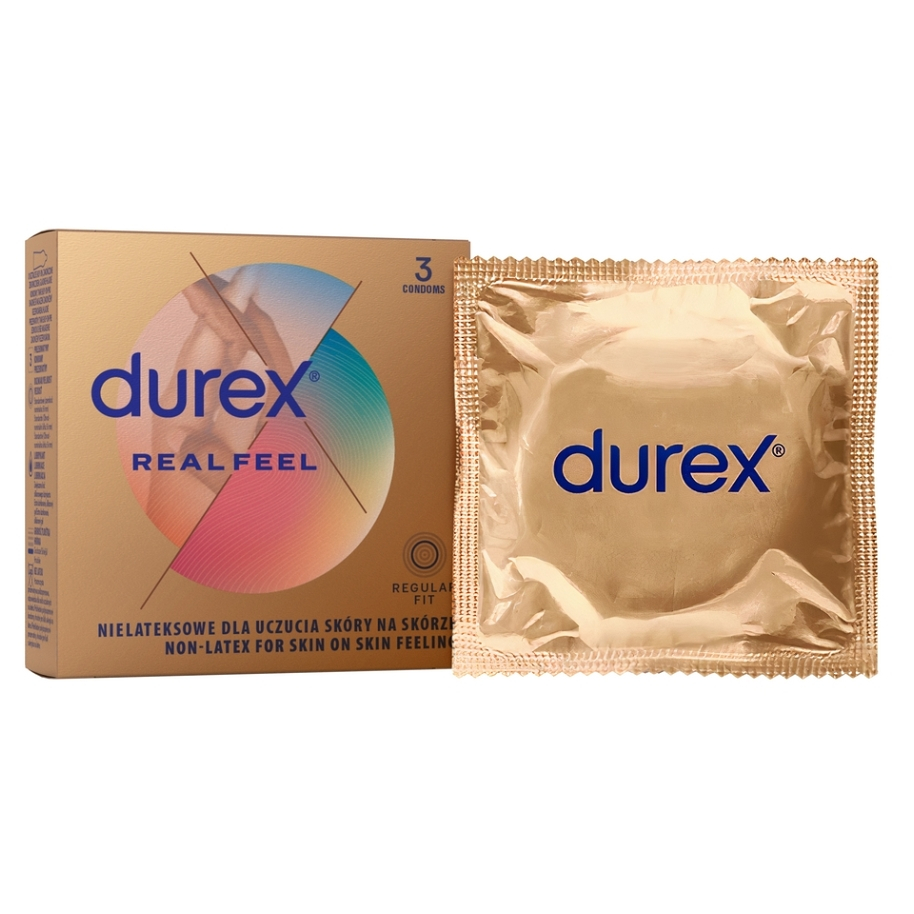 DUREX Prezervativ real feel 3 kusy