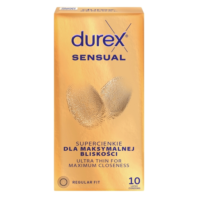 DUREX Sensual 10 kusů