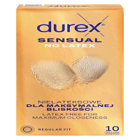 DUREX Sensual no latex 10 kusů