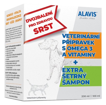 ALAVIS Extra šetrný šampon + ALAVIS Nutri dvojbalení (Šampony pro psy)