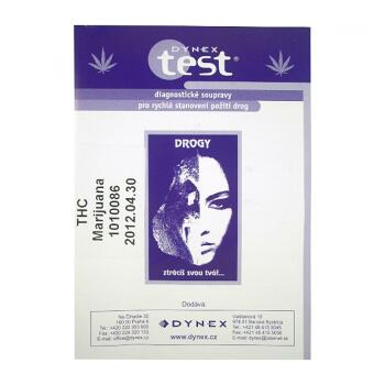 Dynex Test DTH-102 detekce THC (marihuana) 1 bal. 