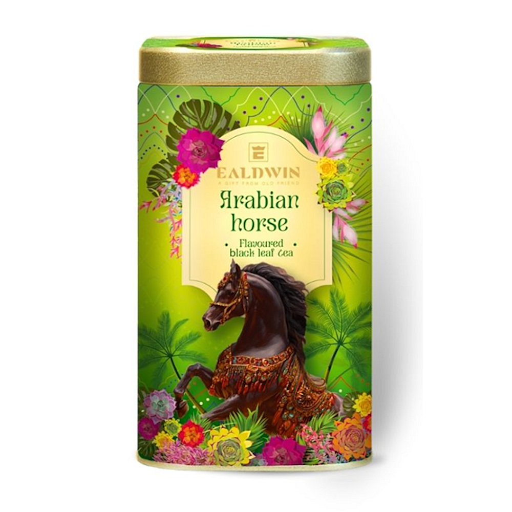 EALDWIN Arabian horse sypaný černý čaj 100 g