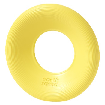 EARTH RATED Hračka pro psy aportovací disk žluttý, Velikost: S (Hračky pro psy)