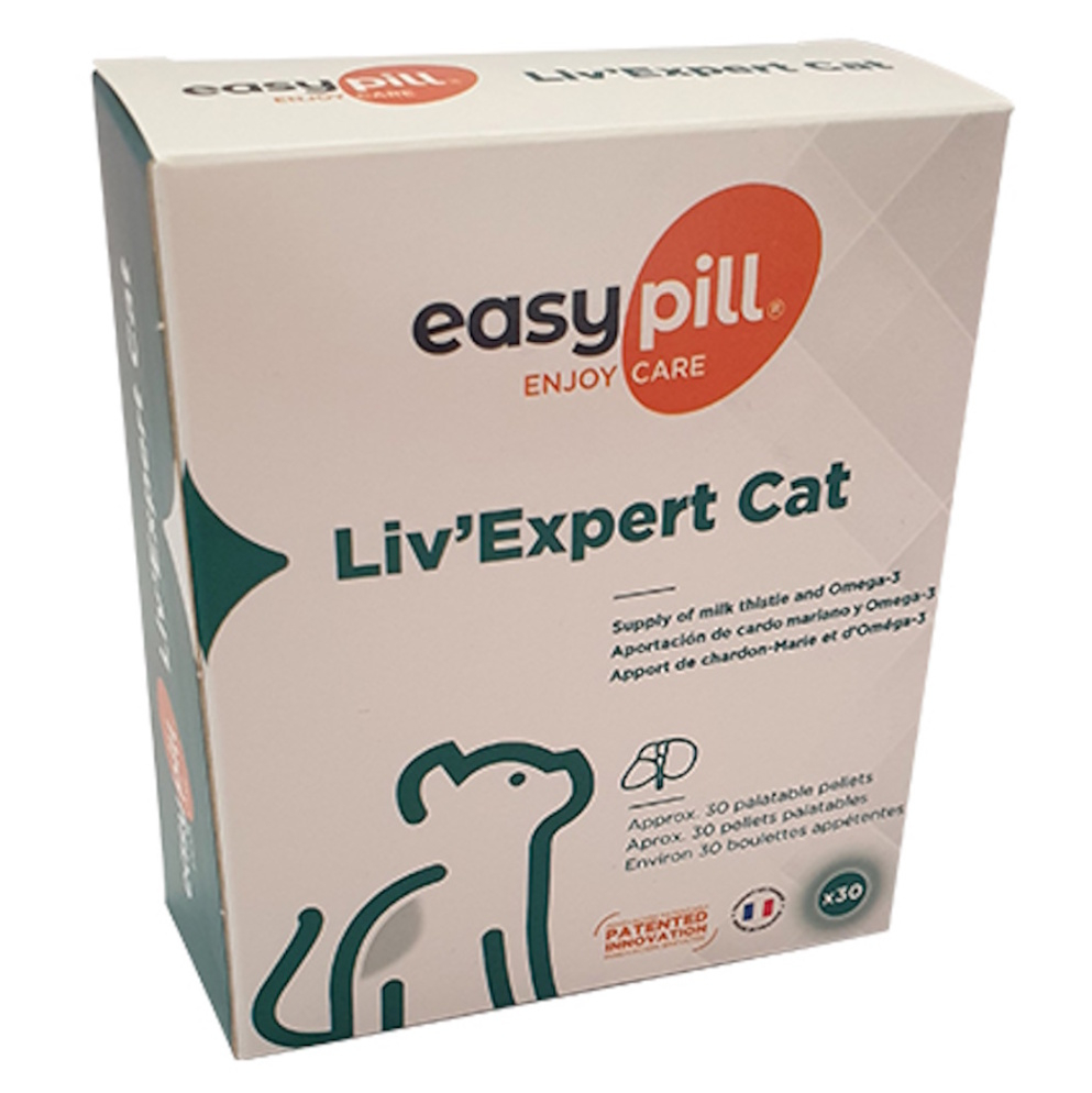 E-shop EASYPILL Liver support/Liv´Expert Cat na akutní onemocnění jater pro kočky 60 g