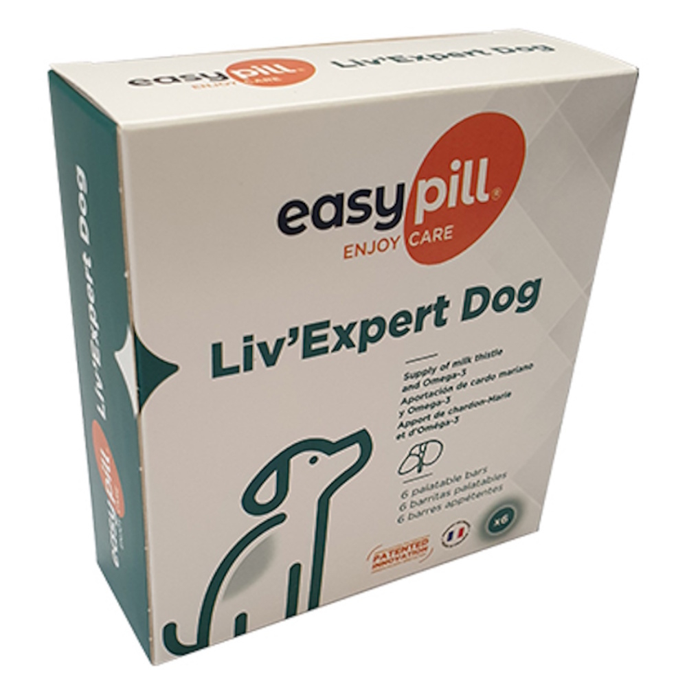 Levně EASYPILL Liv´Expert Dog na akutním onemocnění jater pro psy 168 g