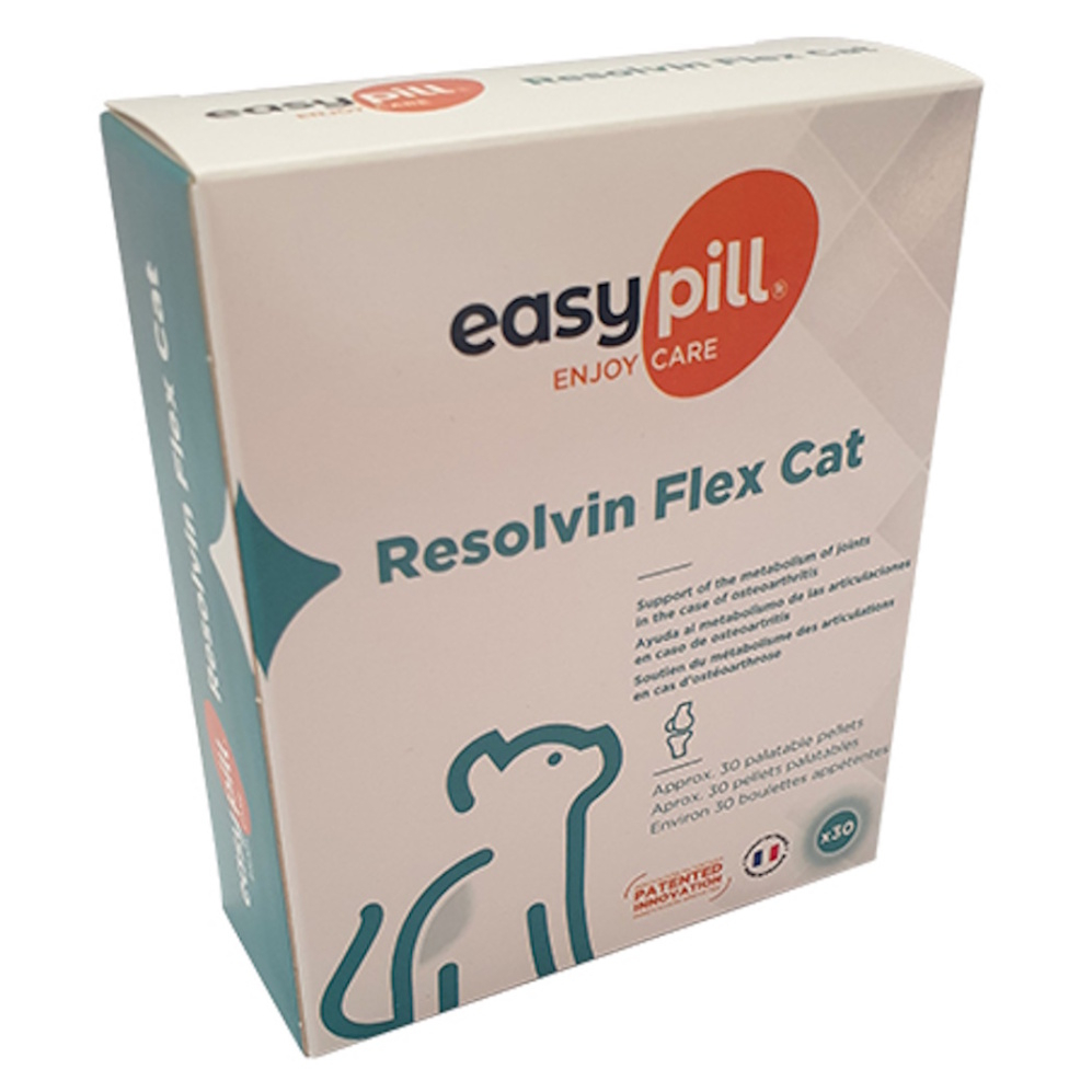 E-shop EASYPILL Resolvin Flex Cat na podporu kloubů při osteoartritidě pro kočky 60 g